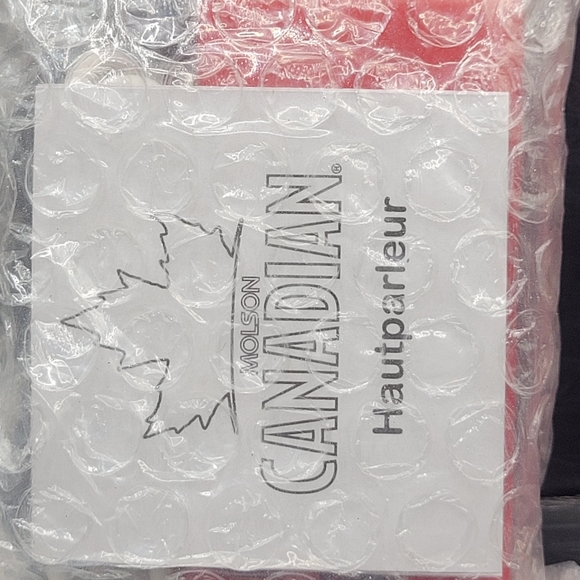 New Set Of 2 Molson Canadian Bluetooth Mini Speaker Promo Red - Picture 4 of 4